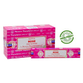 Roos Wierookstokjes met Satya Rose wierookstokjes bieden ontspanning en aroma
